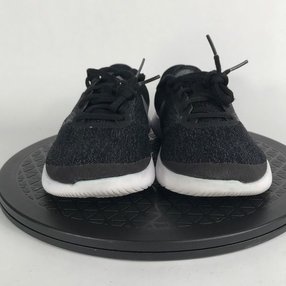 Nike Flex Contact Black/White Athletic Running Shoes 917932-002 Women’s Size 5.5 - Picture 2 of 12